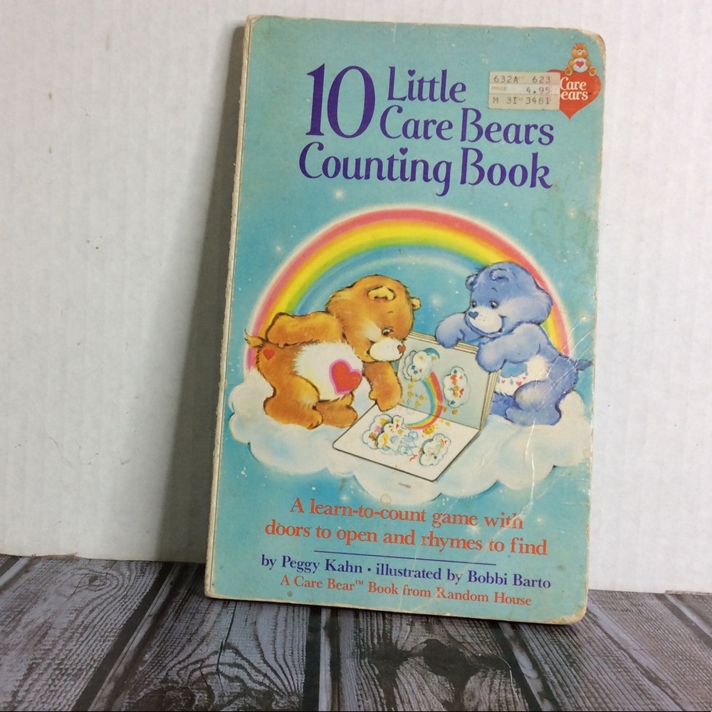 Carebear book 10 little care bears counting book